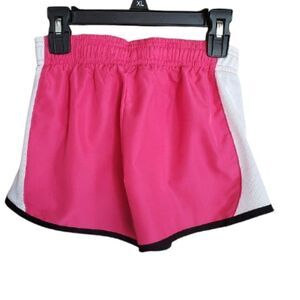 Girls Pink Shorts Athletic Sports Running Shorts Essential Activewear Medium NWO